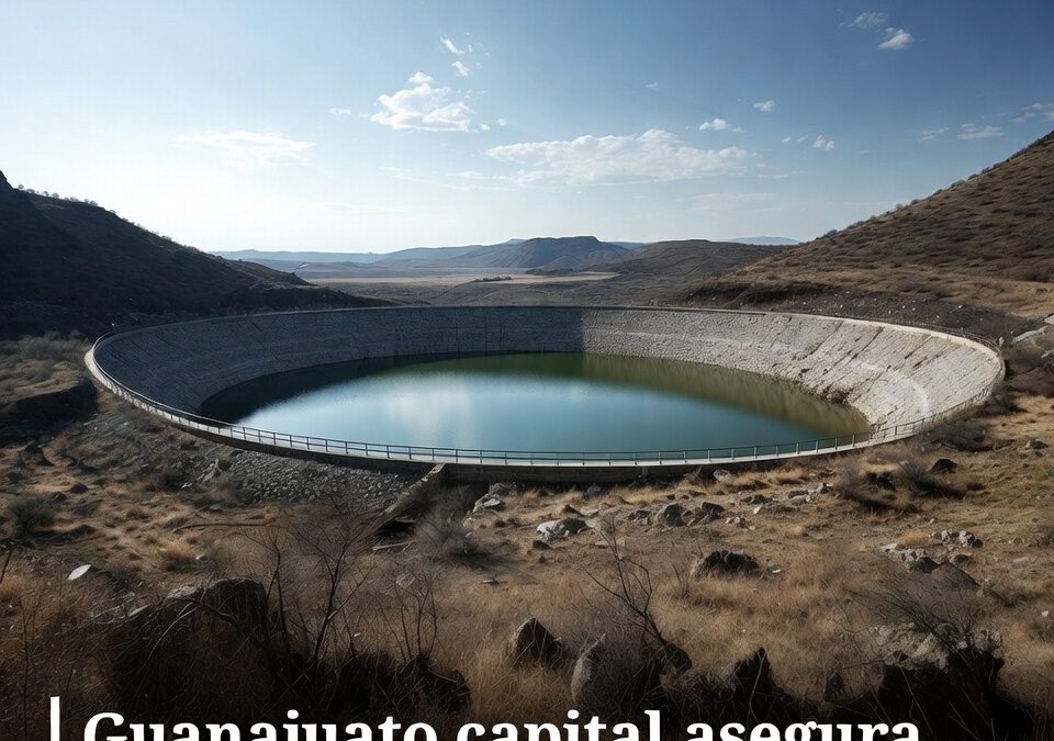 Guanajuato capital asegura agua hasta septiembre