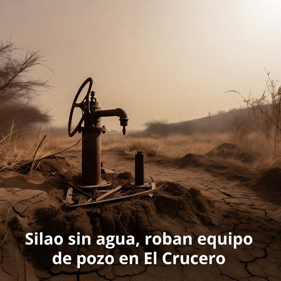 Silao sin agua, roban equipo de pozo en El Crucero