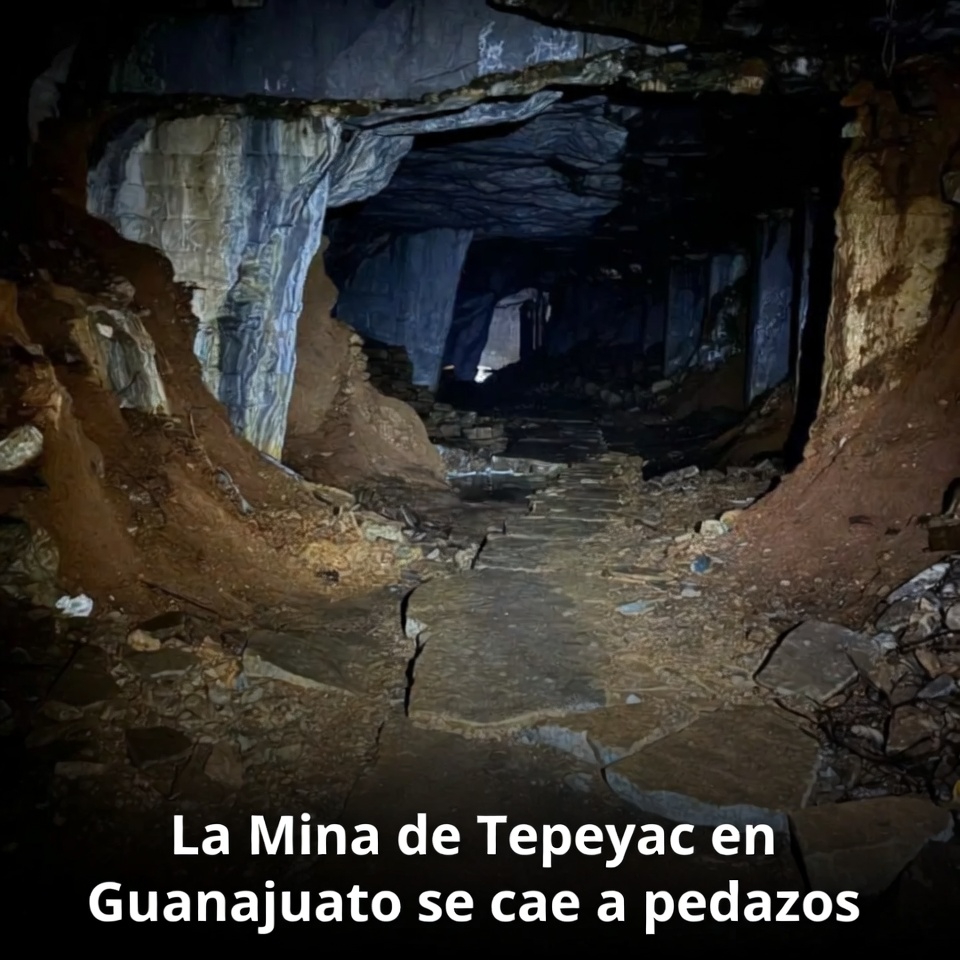 Mina de Tepeyac sufre vandalismo y riesgo patrimonial