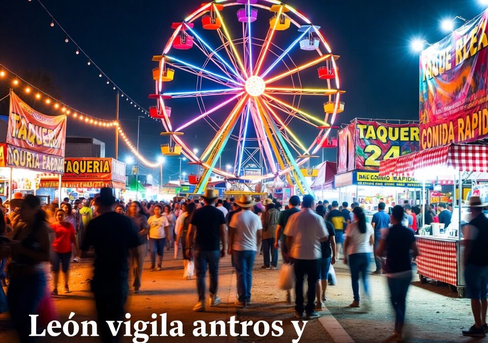León vigila antros y restaurantes dentro de la feria