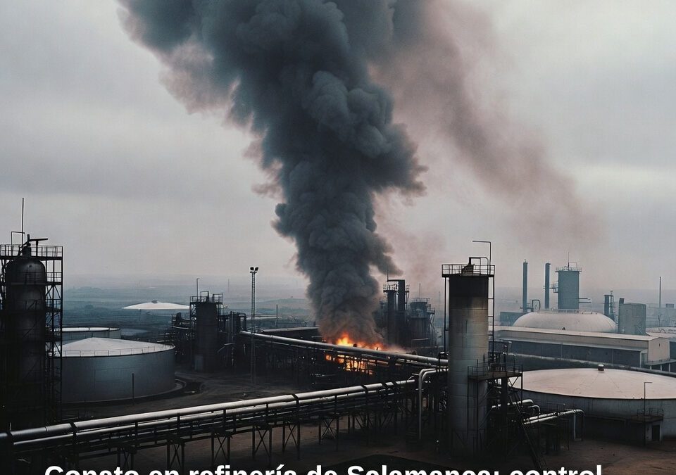 Conato en refinería de Salamanca: control interno