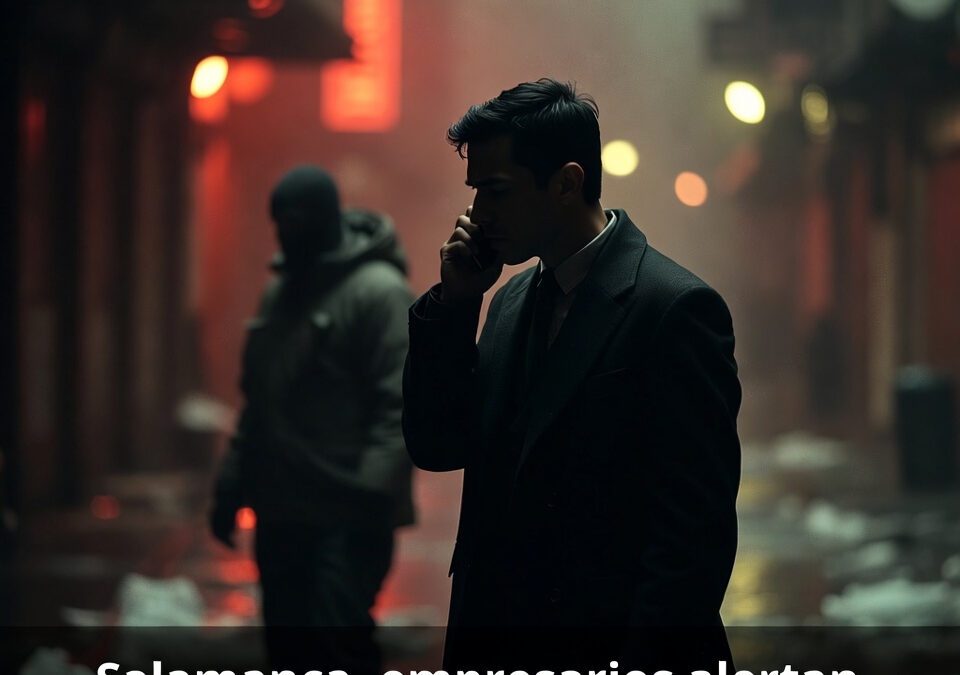 Empresarios en Salamanca alertan por intentos de extorsion