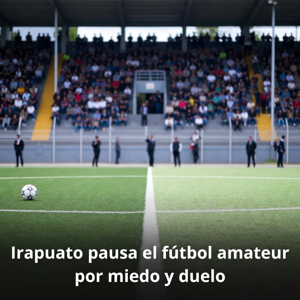 Irapuato pausa el fútbol amateur por miedo y duelo