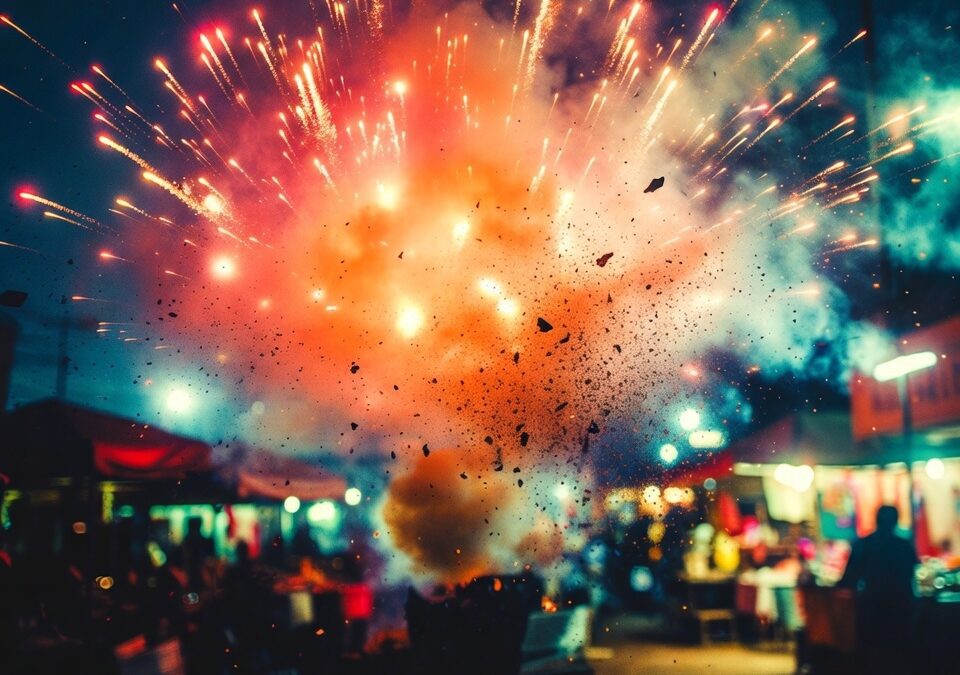 Explosión de pirotecnia en tianguis de Irapuato: 4 heridos