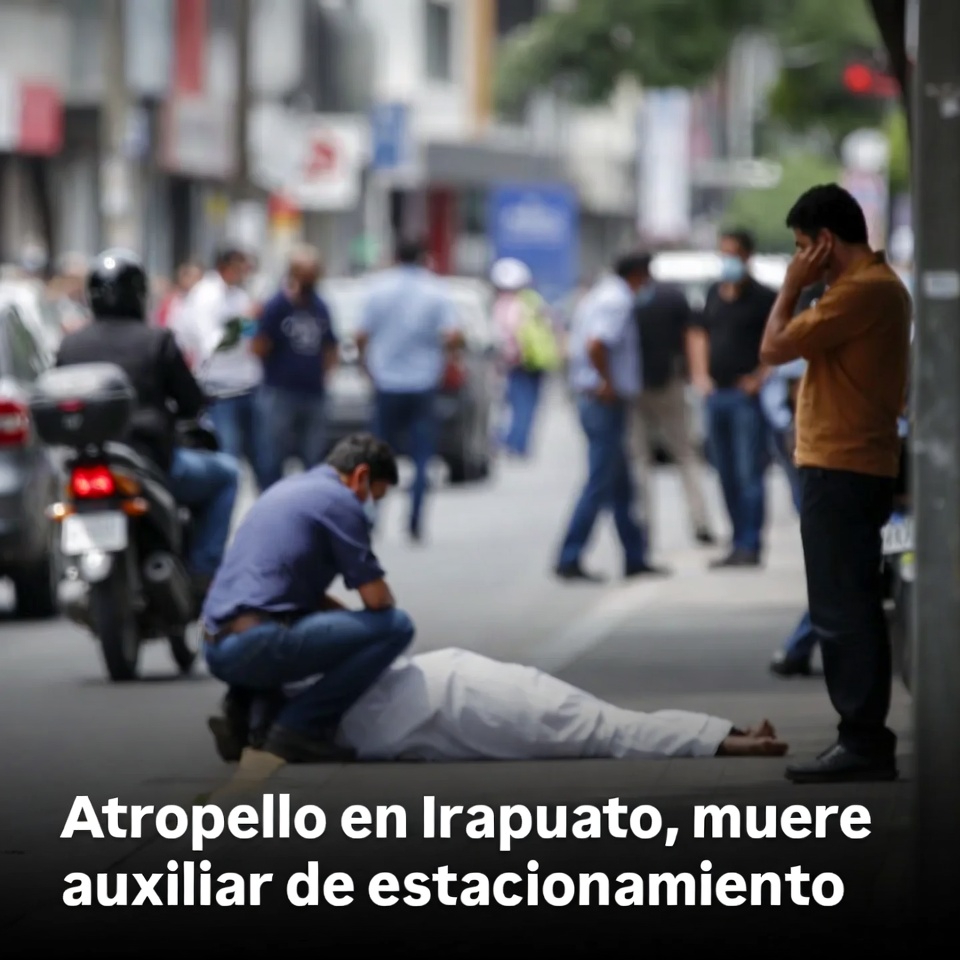 Atropello en Irapuato, muere auxiliar de estacionamiento