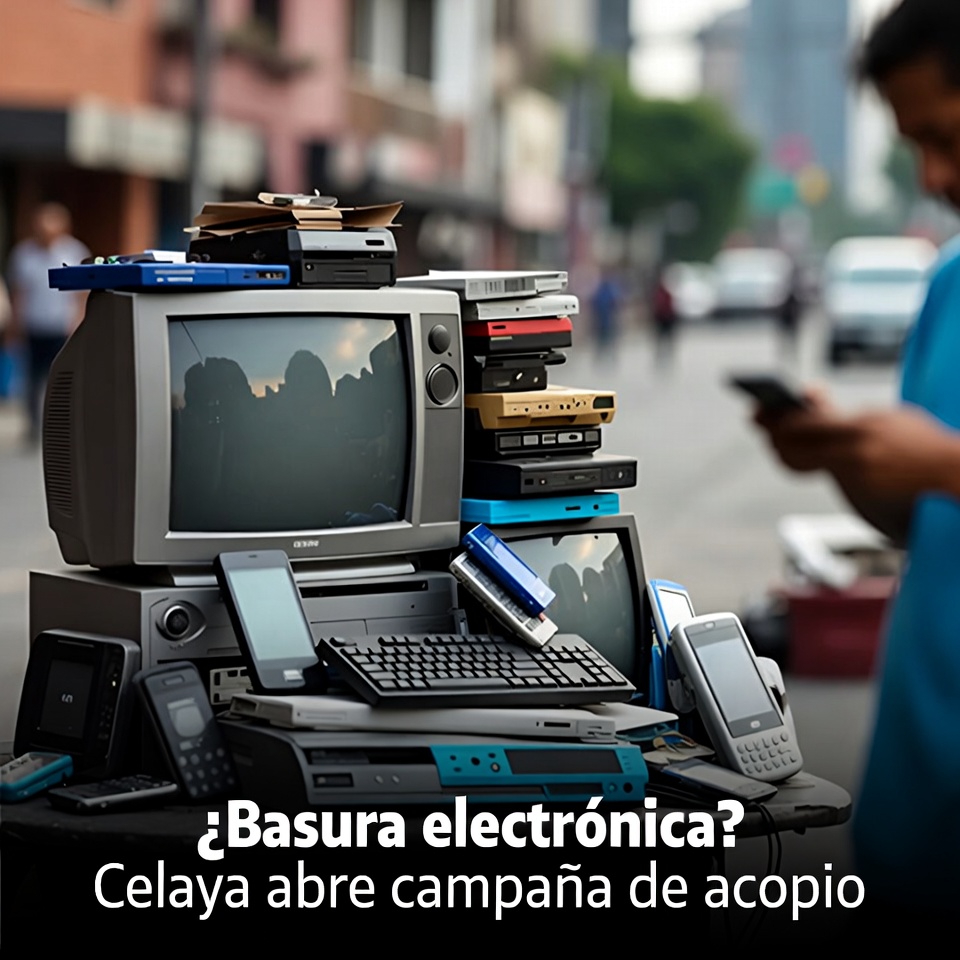 Celaya abre acopio de electronicos y residuos toxicos