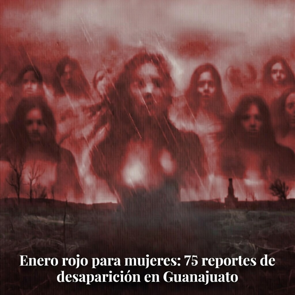 Enero rojo para mujeres: 75 reportes de desaparición en Guanajuato