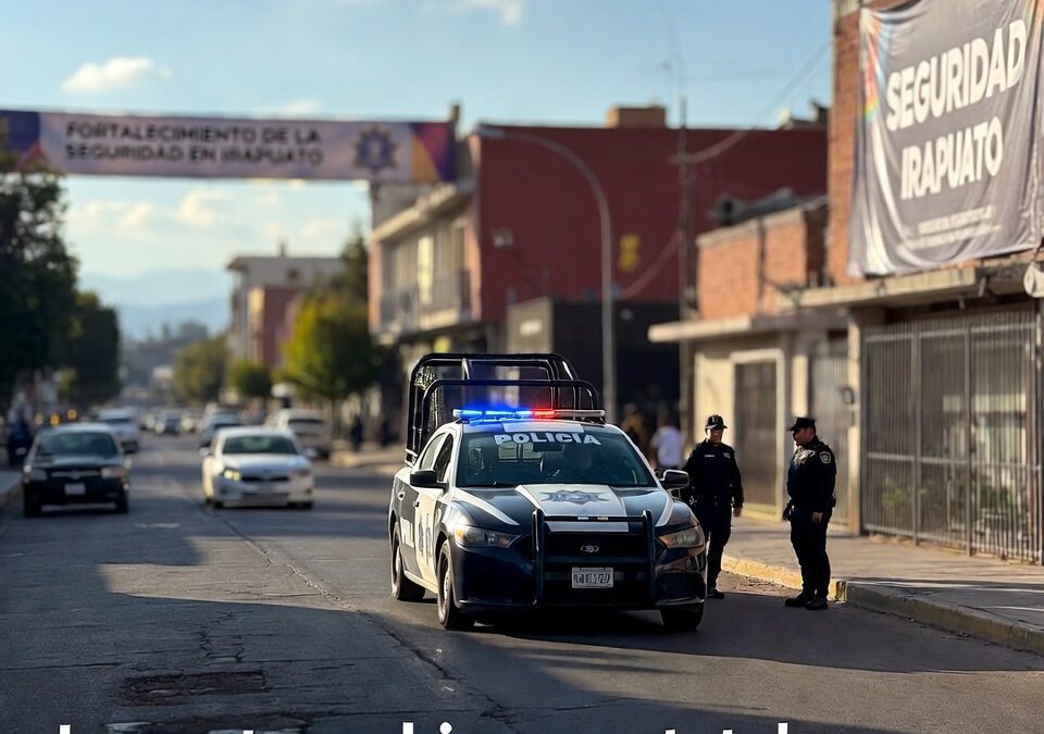 Estado defiende estrategia de seguridad ante repunte en Irapuato