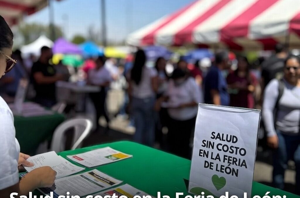 Salud sin costo en la Feria de León: detección y apoyo emocional
