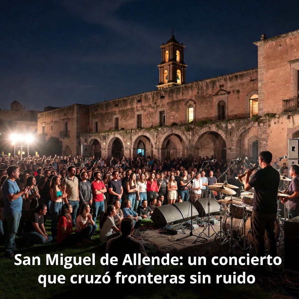 San Miguel de Allende: un concierto que cruzó fronteras sin ruido