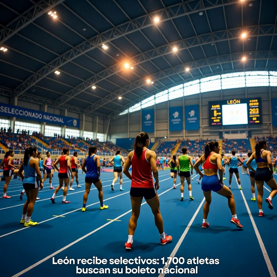 León recibe selectivos: 1,700 atletas buscan su boleto nacional