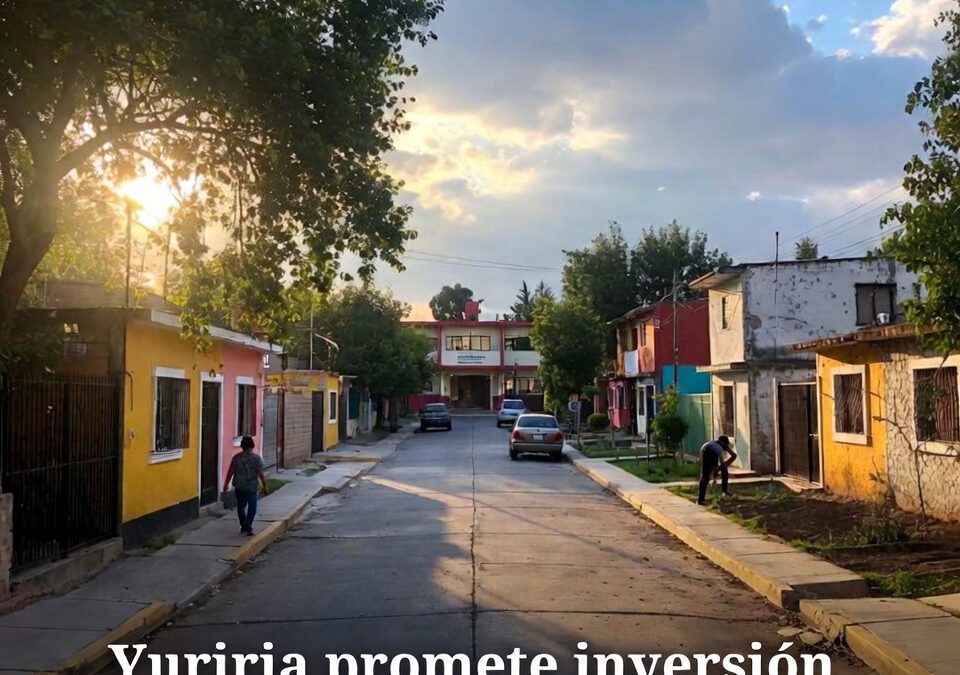 Yuriria promete inversión social “histórica” en colonias