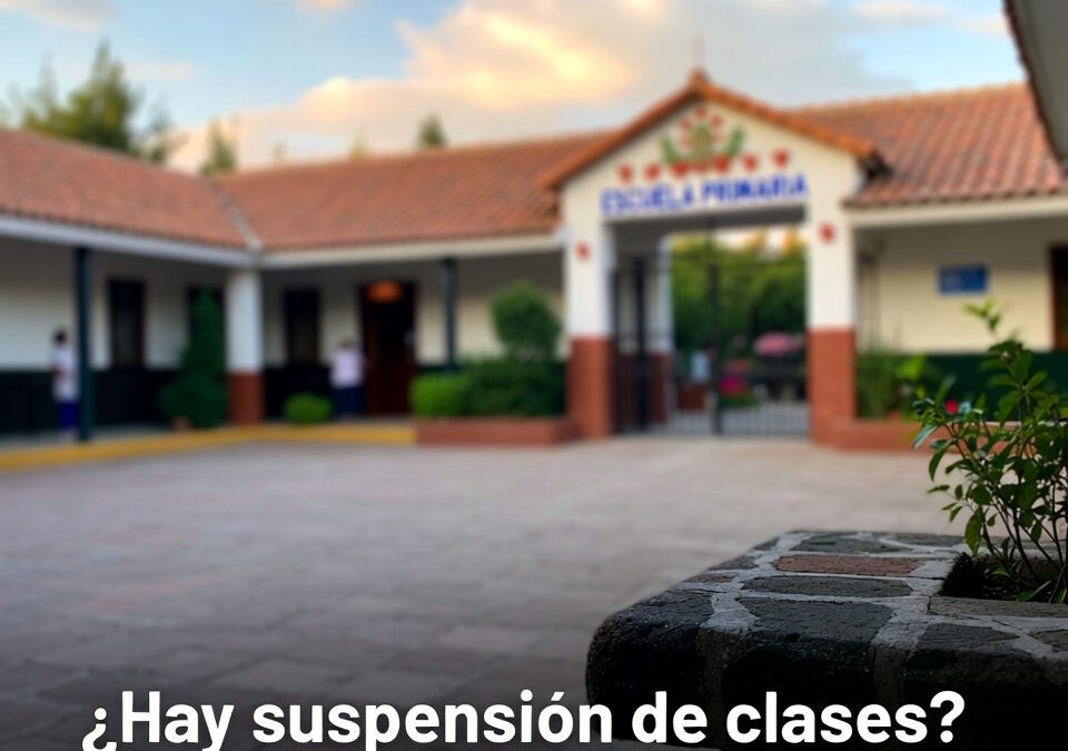 ¿Hay suspensión de clases? lo que se informó para escuelas