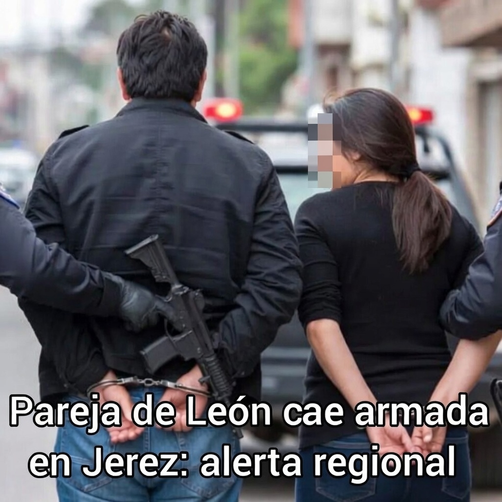 Pareja de León cae armada en Jerez: alerta regional