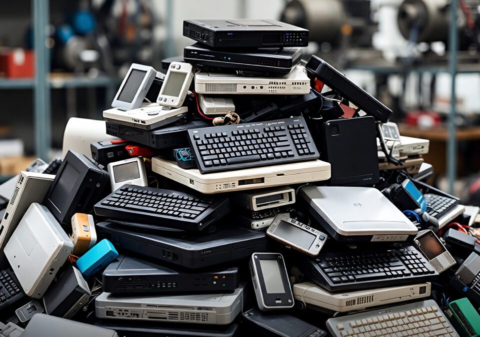 Alhóndiga recolecta 700 electrónicos para reciclaje