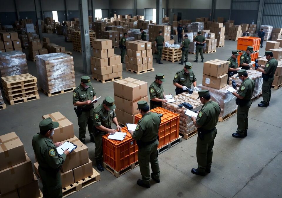 Paquetería bajo revisión. ¿Qué decomisaron hoy en Salamanca?