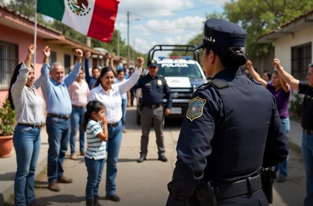 Más apoyo a policías estatales y familias en Guanajuato