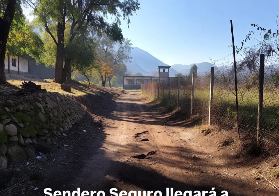 Sendero Seguro llegará a secundaria de Rizos del Saucillo