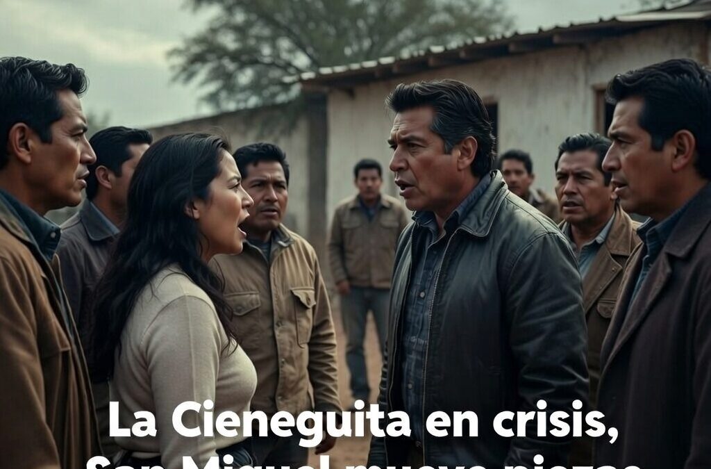 La Cieneguita en crisis, San Miguel mueve piezas