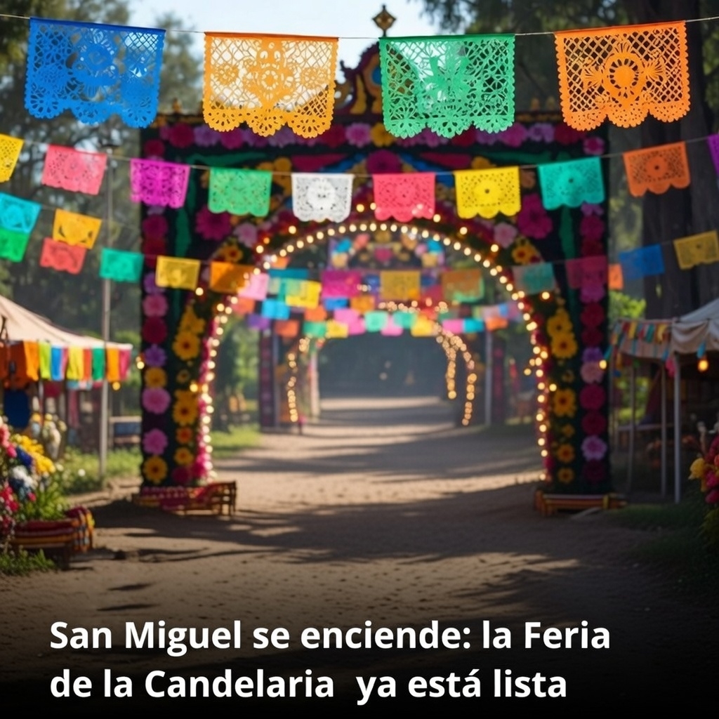 San Miguel se enciende: la Feria de la Candelaria ya está lista