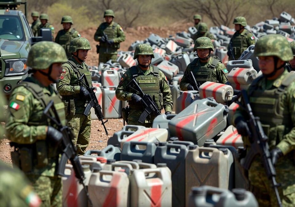 Guanajuato supera 3 millones de litros de huachicol asegurados