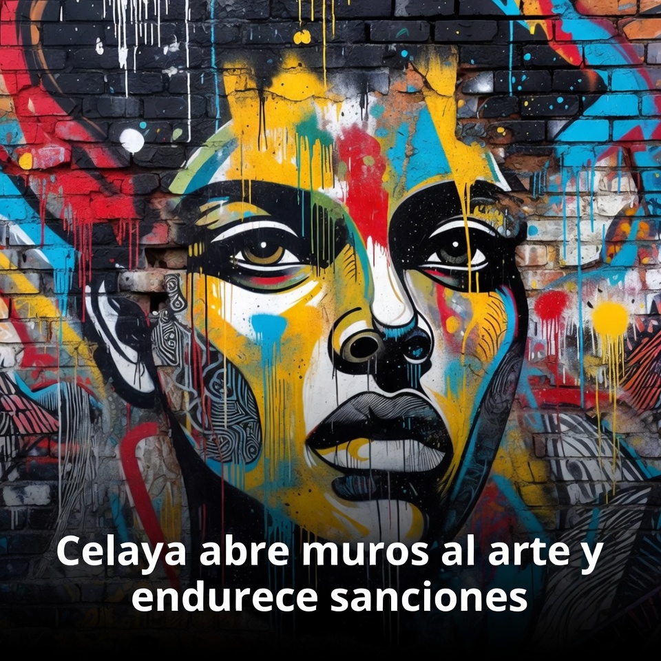 Celaya abre espacios para murales y endurece sanciones