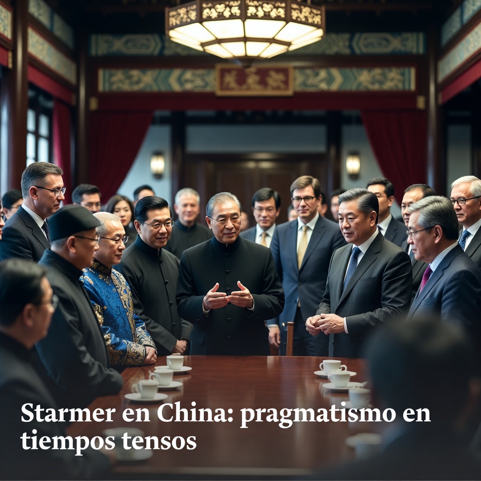 Starmer viaja a China y busca dialogo pragmatico