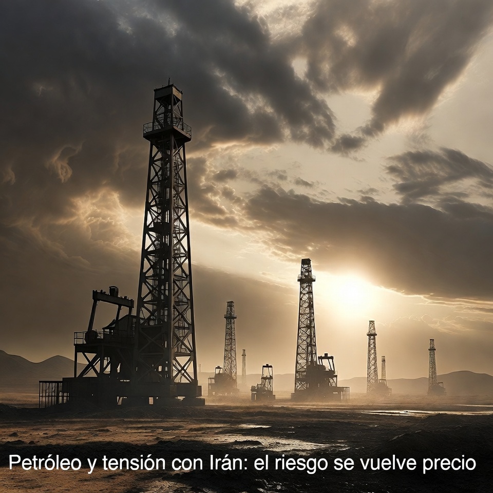Petróleo y tensión con Irán: el riesgo se vuelve precio