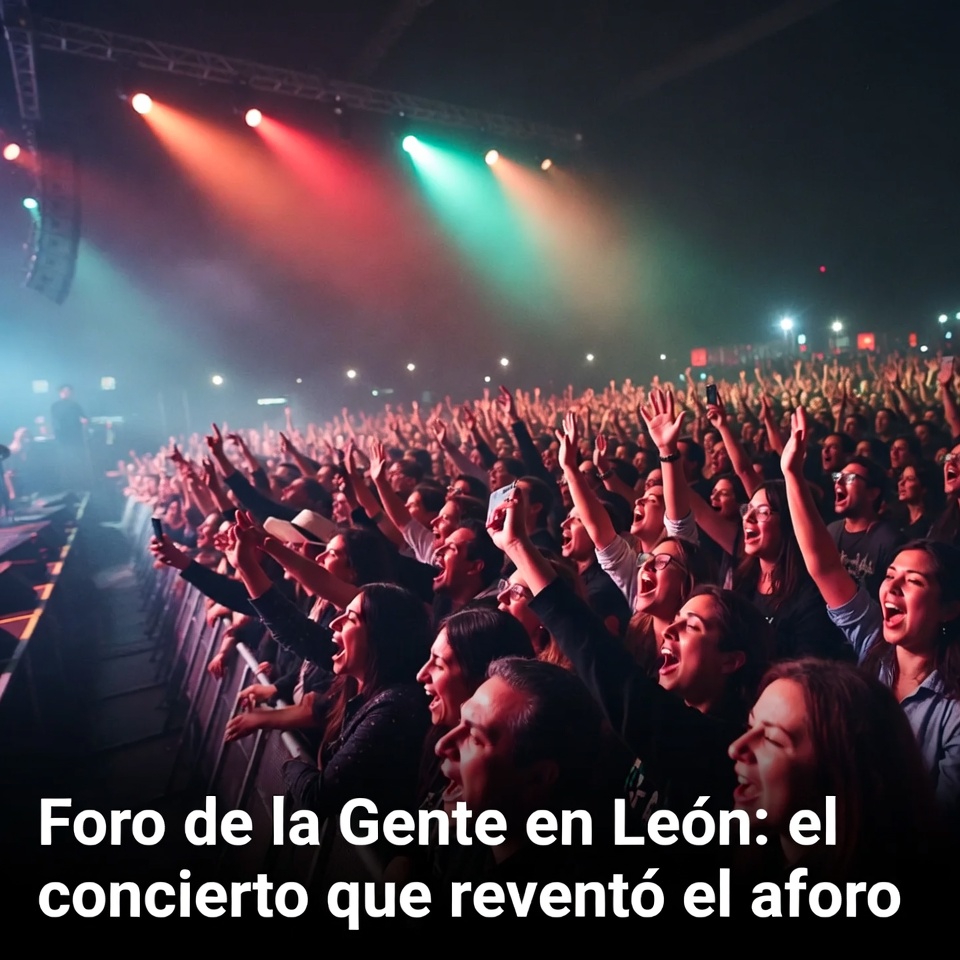 Foro de la Gente en León: el concierto que reventó el aforo