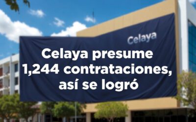 Celaya presume 1,244 contrataciones, así se logró