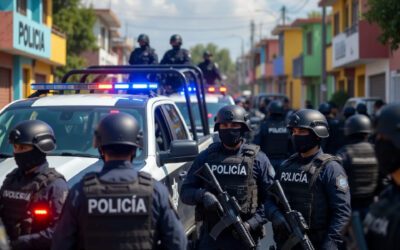 Siete detenidos por presunta droga en Irapuato