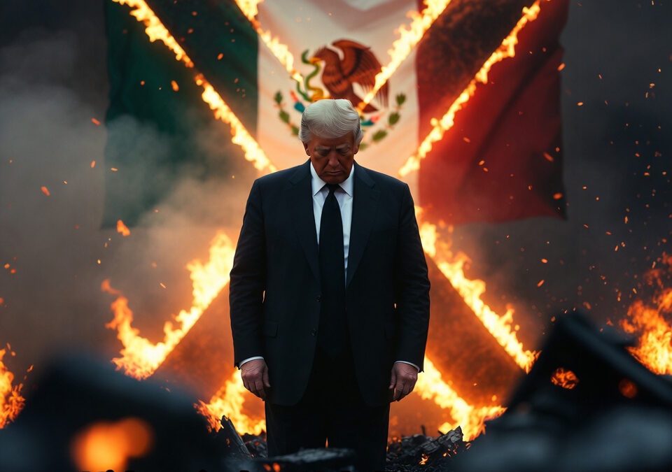 Video viral en X de Trump con un mensaje duro sobre México