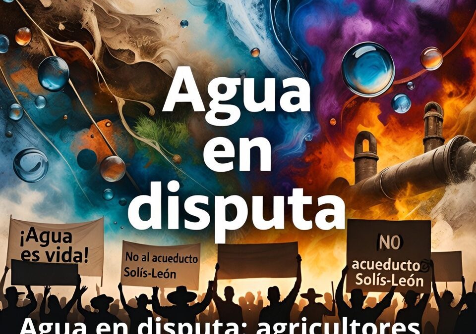 Agua en disputa: agricultores protestan por acueducto Solís-León