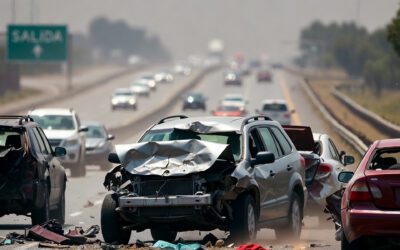 Choque Querétaro-Celaya: caos vial y heridos