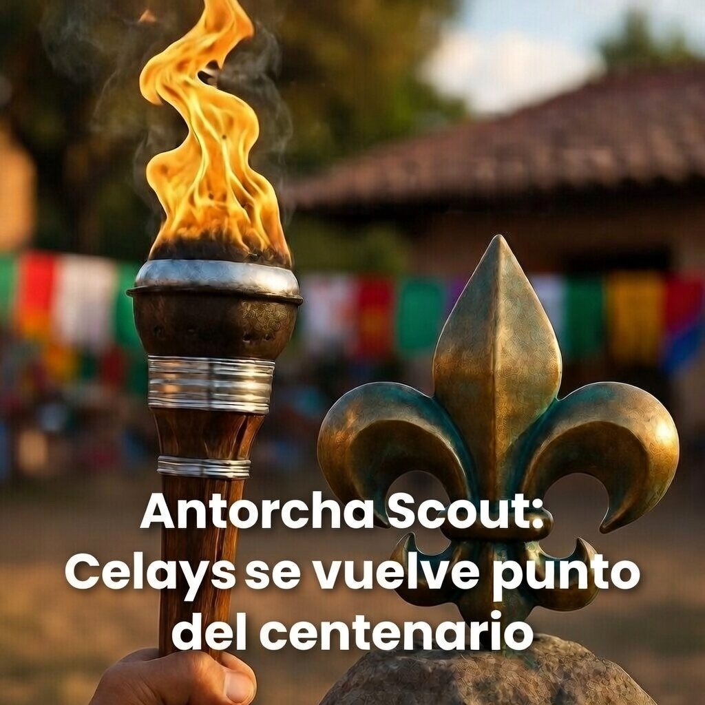 Antorcha Scout: Celaya se vuelve punto del centenario