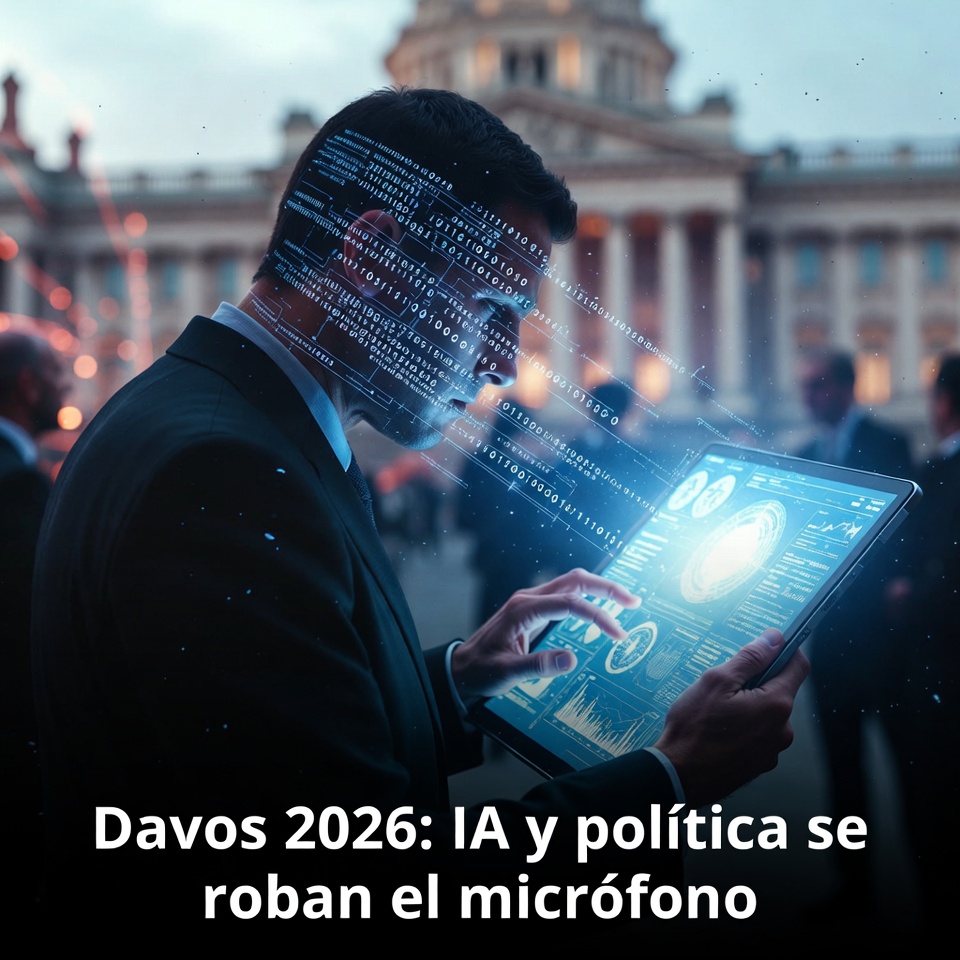 Davos 2026: IA y política se roban el micrófono