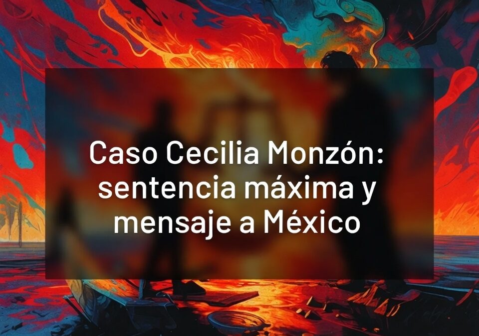 Caso Cecilia Monzón: sentencia máxima y mensaje a México