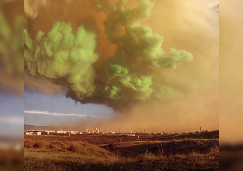 Alarma en Celaya por nube química en la Celaya–Villagrán