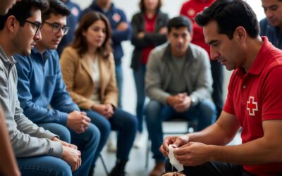 Tec de Celaya aprende primeros auxilios con Cruz Roja