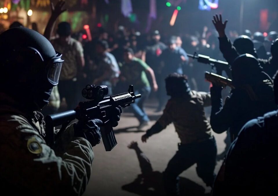 Irrumpen armados en fiesta de El Carmen, Irapuato