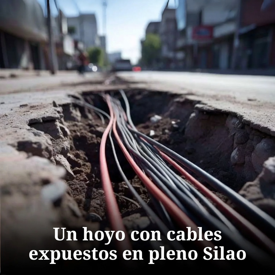 Reportan registro con cables expuestos en avenida de Silao