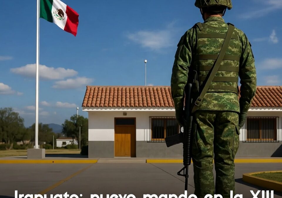 Irapuato: nuevo mando en la XII Región Militar, ¿qué cambia?