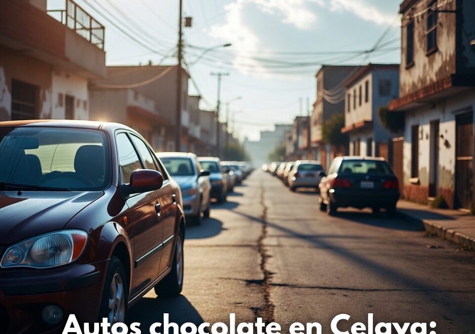 Autos chocolate en Celaya: verificación o retienen unidad
