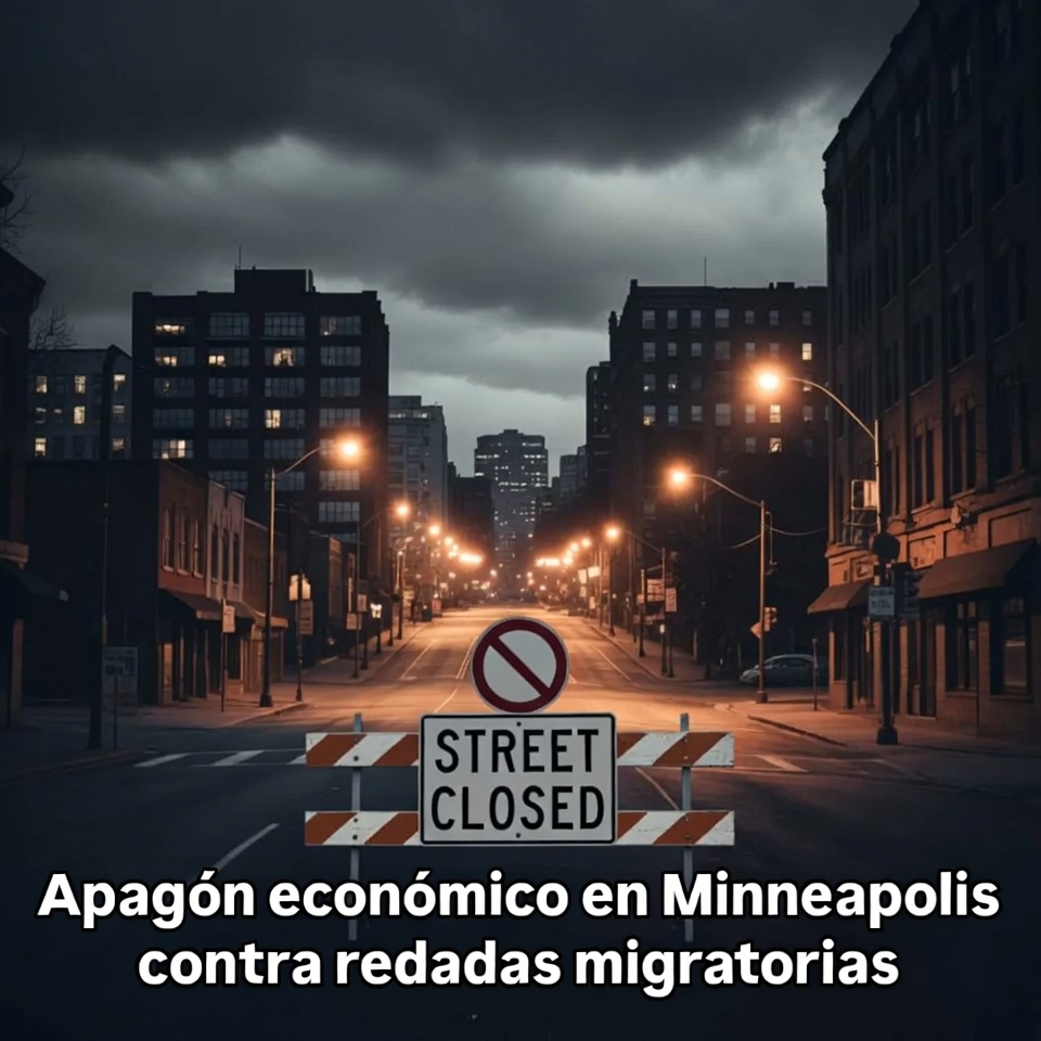 “Apagón económico” en Minneapolis contra redadas migratorias