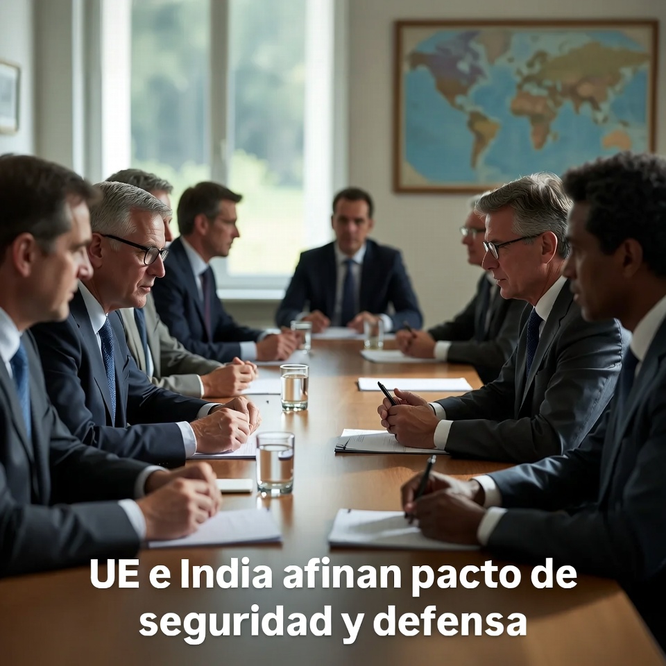 UE e India afinan pacto de seguridad y defensa