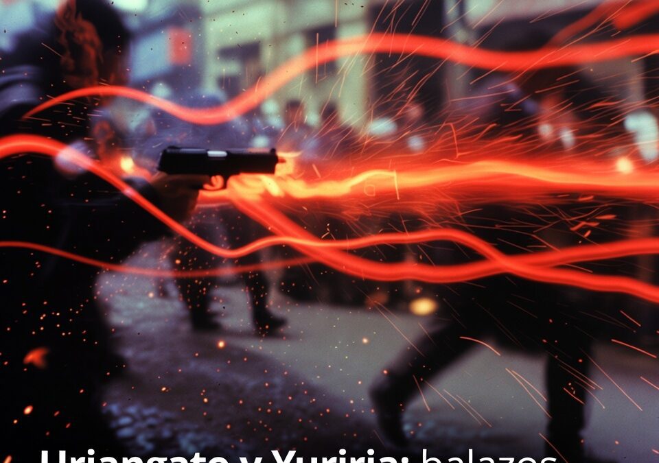 Uriangato y Yuriria: balazos, persecución y dos detenidos