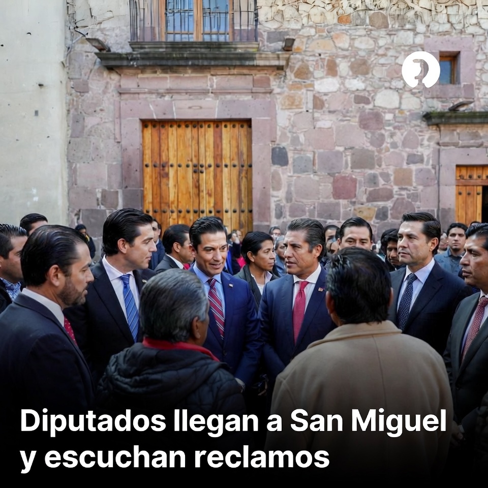 Diputados llegan a San Miguel y escuchan reclamos