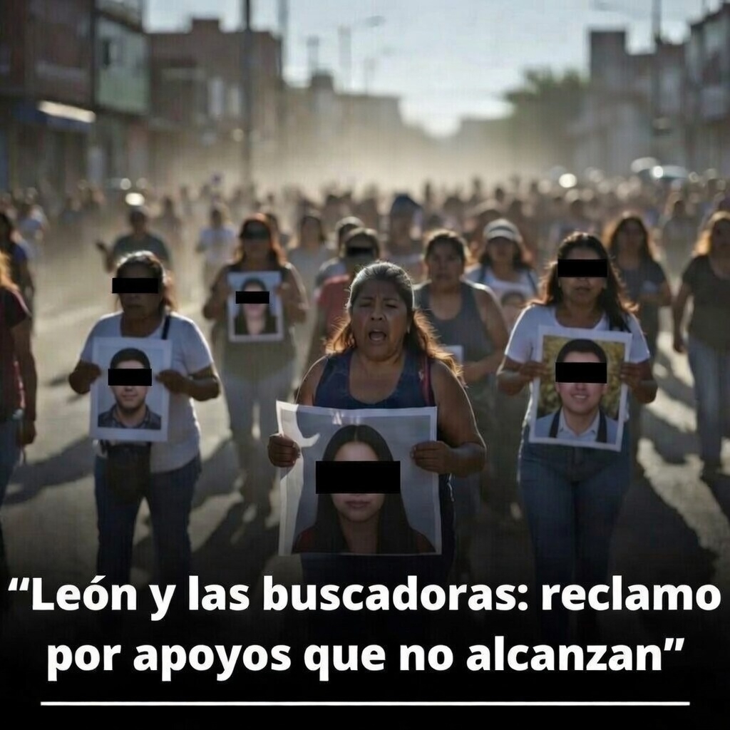 León y las buscadoras: reclamo por apoyos que no alcanzan
