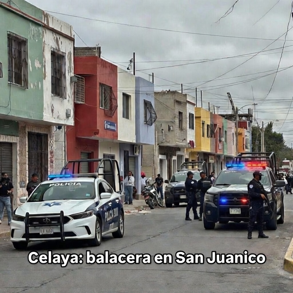 Celaya: balacera en San Juanico
