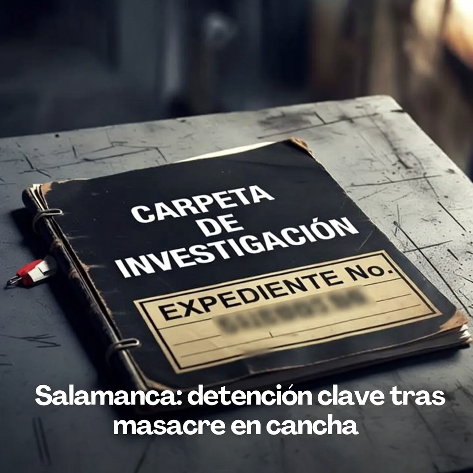 Salamanca: detención clave tras masacre en cancha